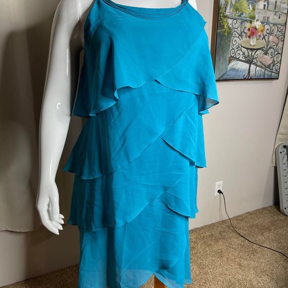 Layered dress by S.L. Fashions Size 24W - Picture 1 of 3